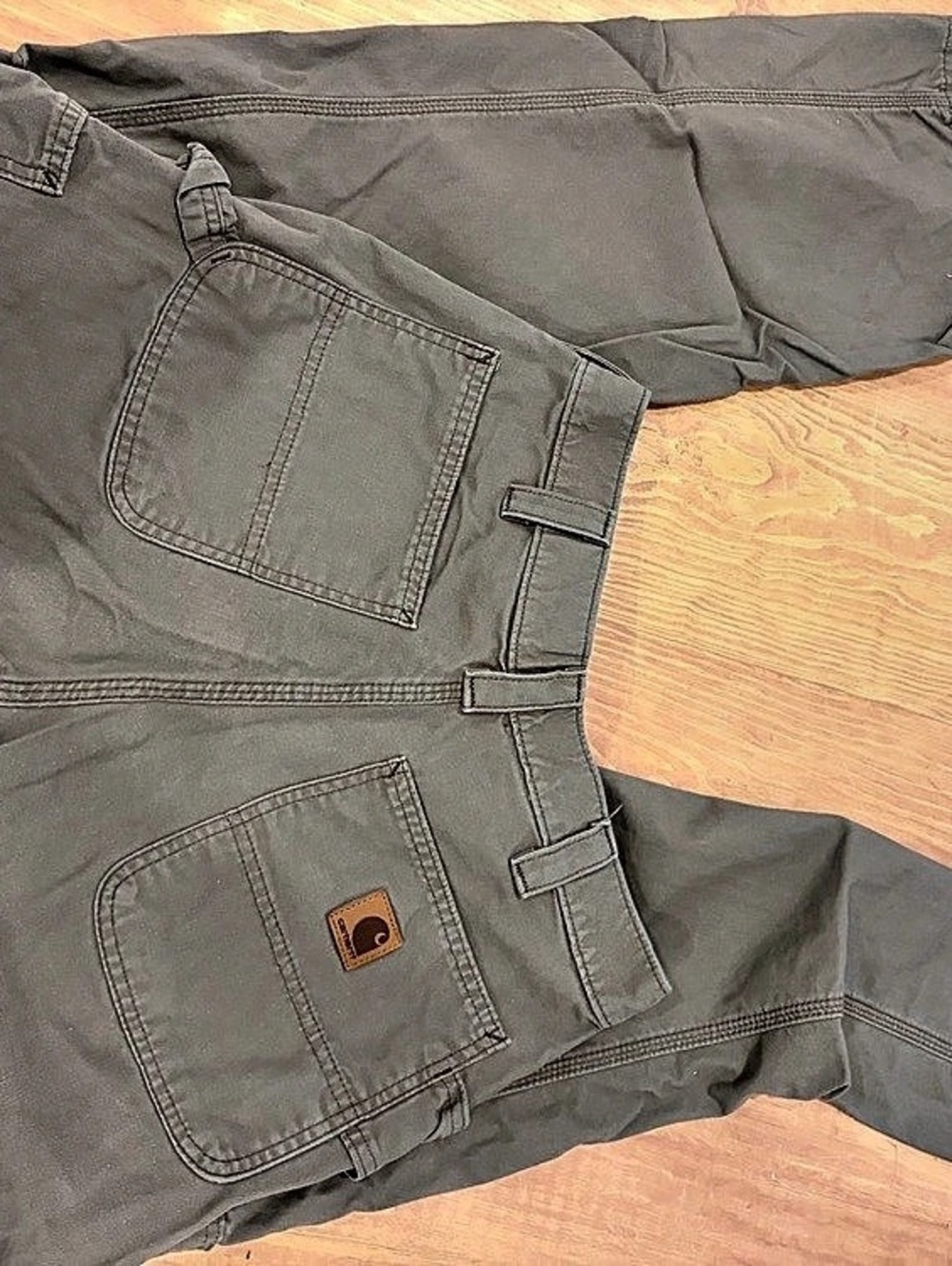 Carhartt Loose Fit Canvas Utility Work Pant (B151 LBR) ) Men's Cargo Pants Brown